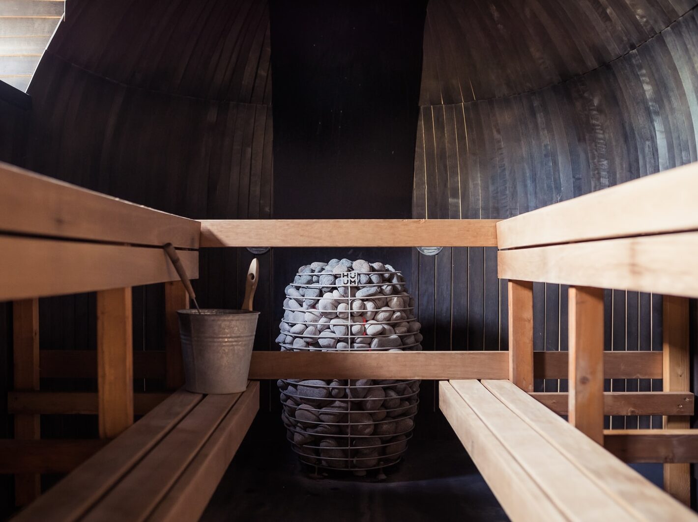 brown wooden round table with chairs
