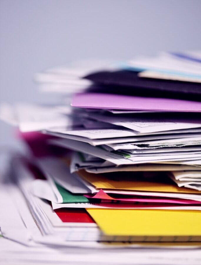 pile of printing papers