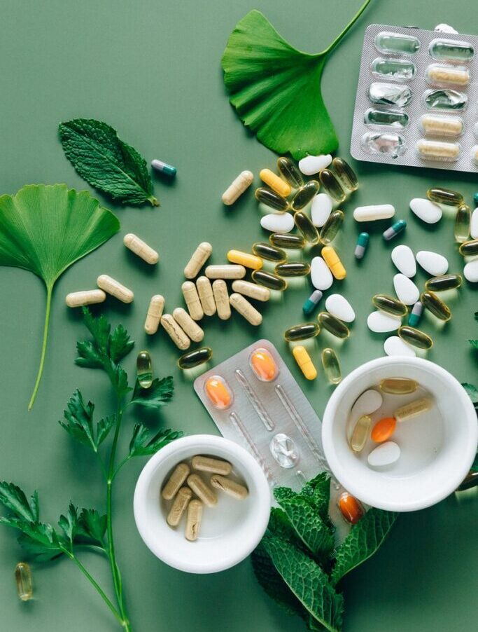 Flat Lay Photo of Alternative Medicines