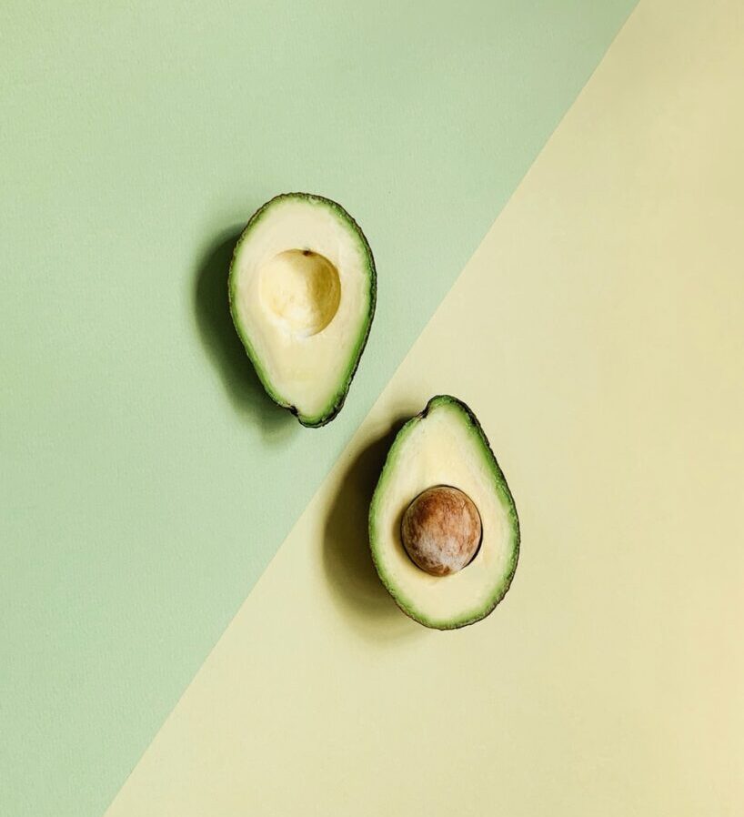 sliced avocado fruit