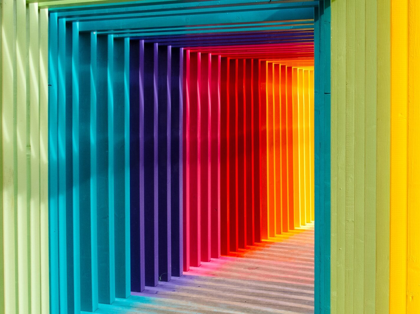 multicolored wall in shallow focus photography