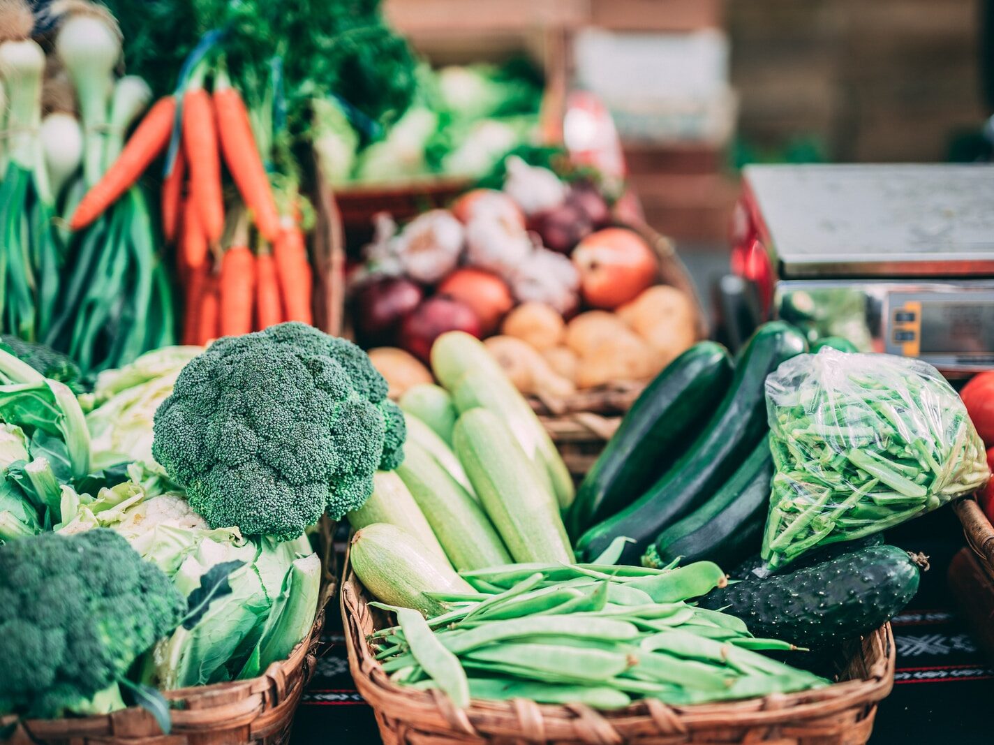 vegetables and fruits