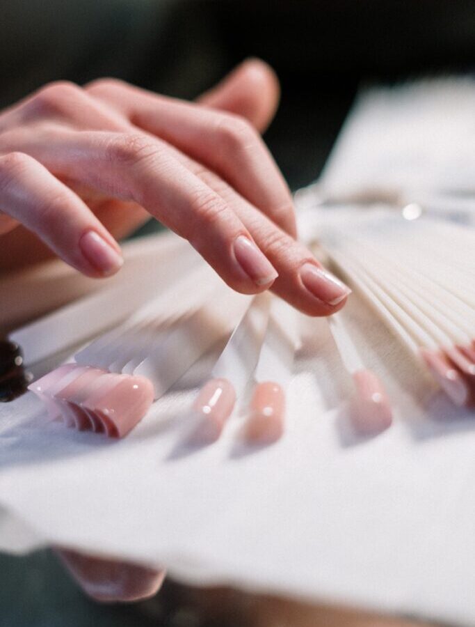 Client in a Beauty Salon