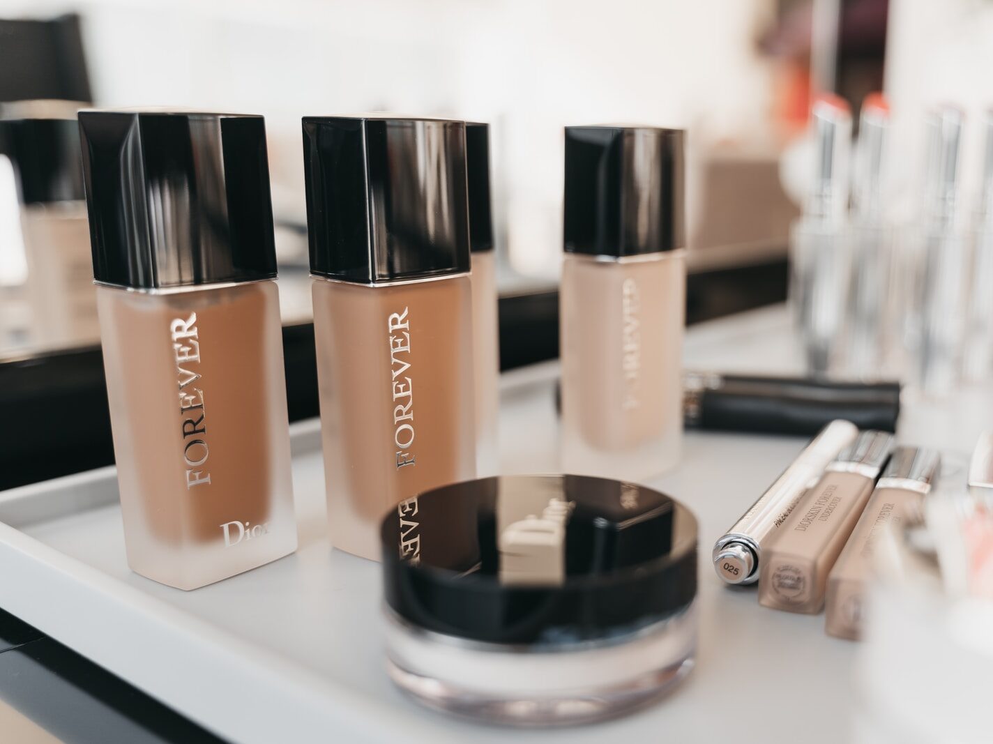 brown and black calvin klein perfume bottle