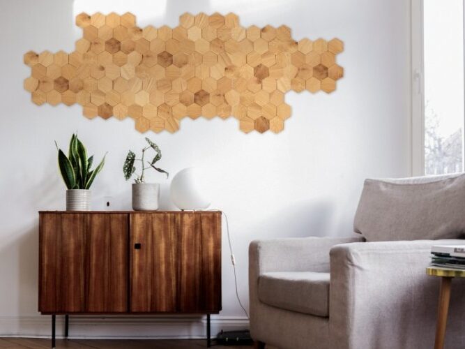 Dřevěné obklady z dubu jsou hitem