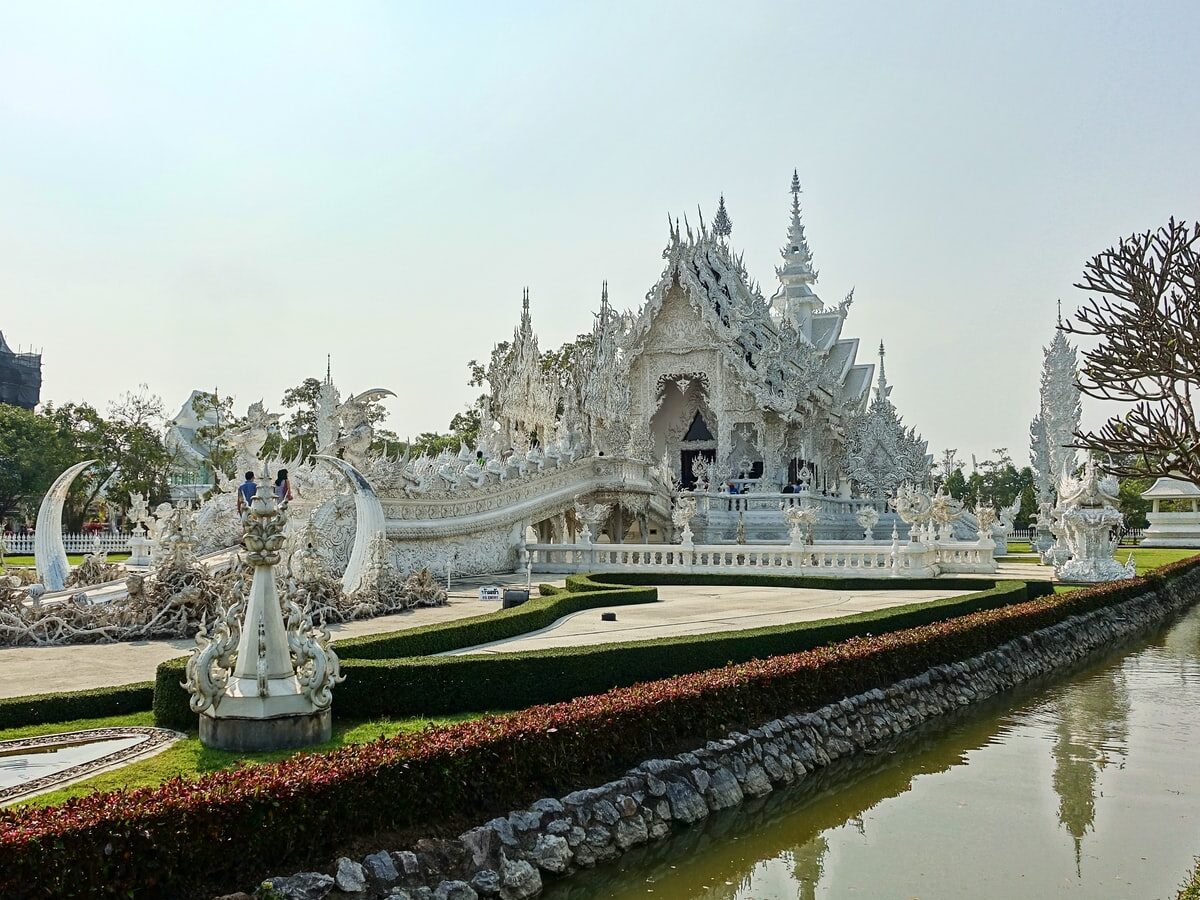 white temple, Thailand
