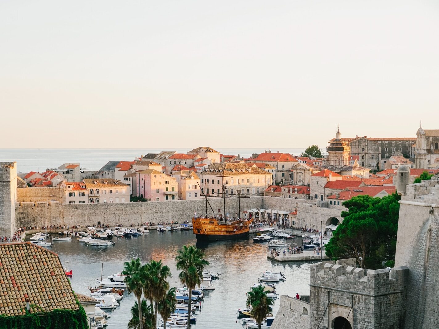 boats on water near houses