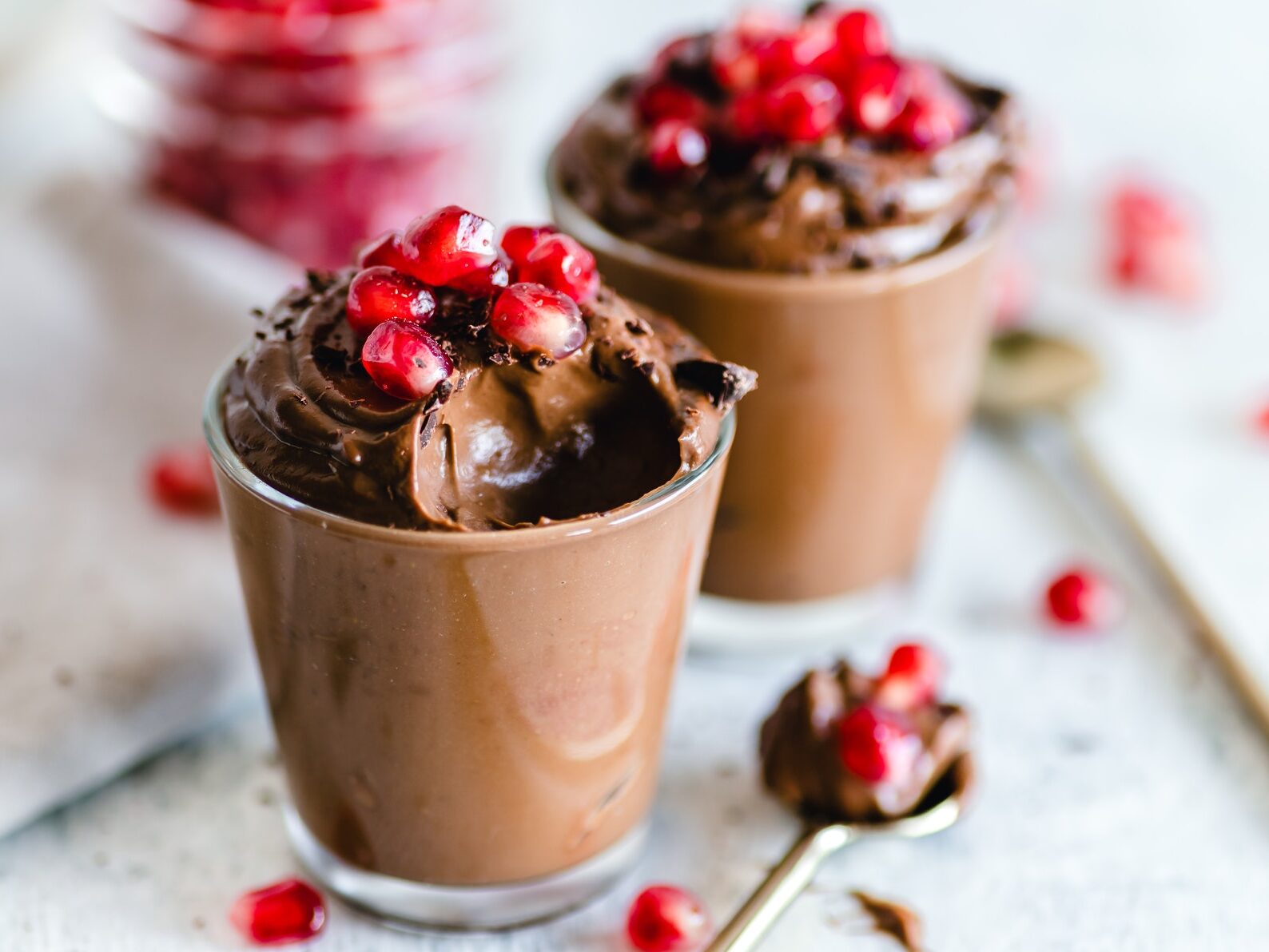 Close-Up Photo Of Chocolate Mousse