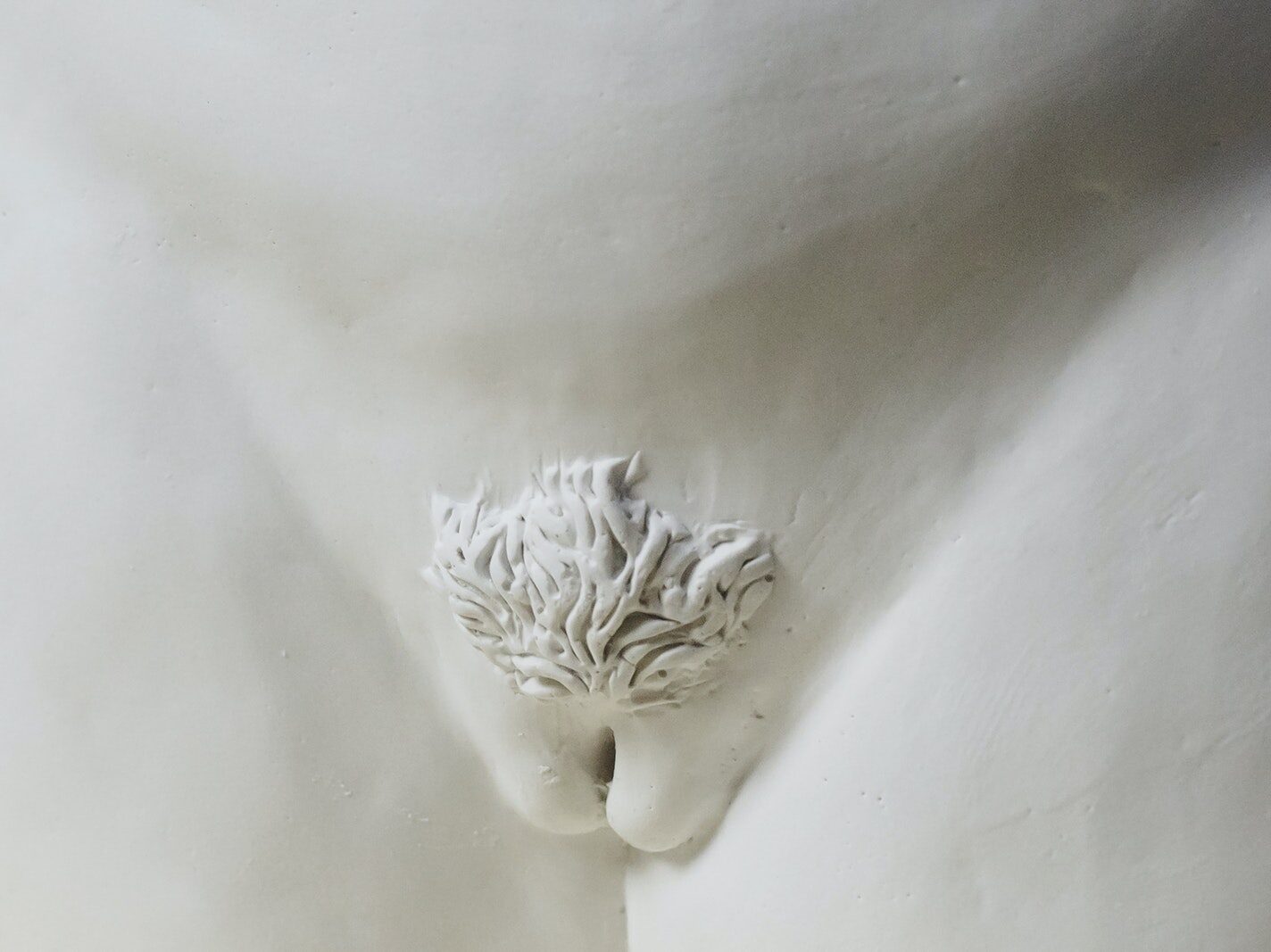 Close Up Shot of a Clay Sculpture