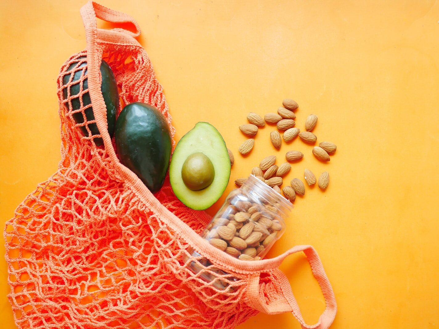 red and white leather handbag
