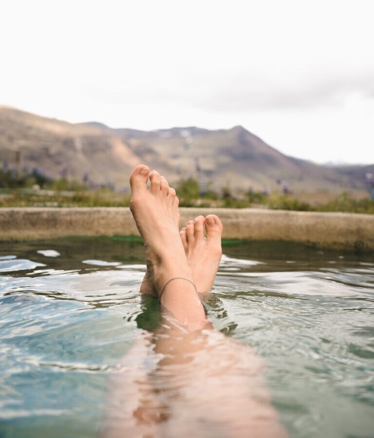 Photo of Person's Feet During Daytime