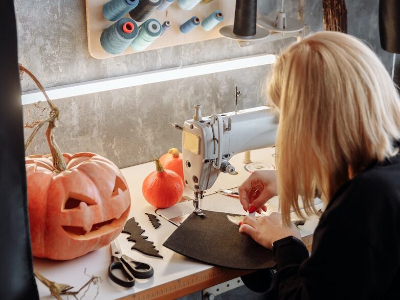 Making Halloween Decorations