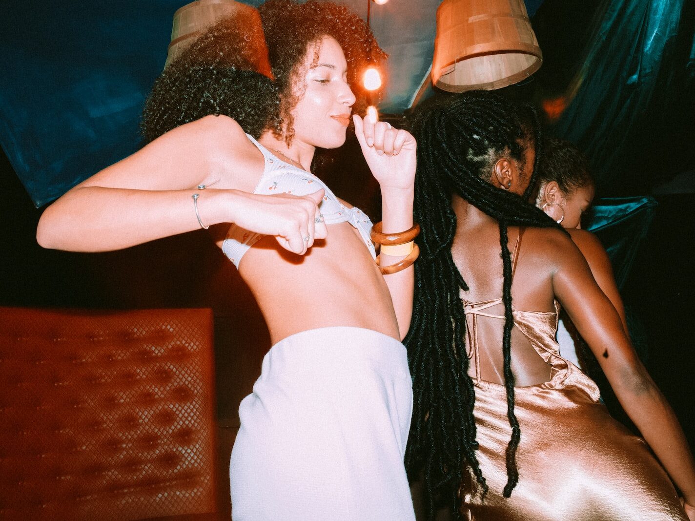 man and woman kissing each other