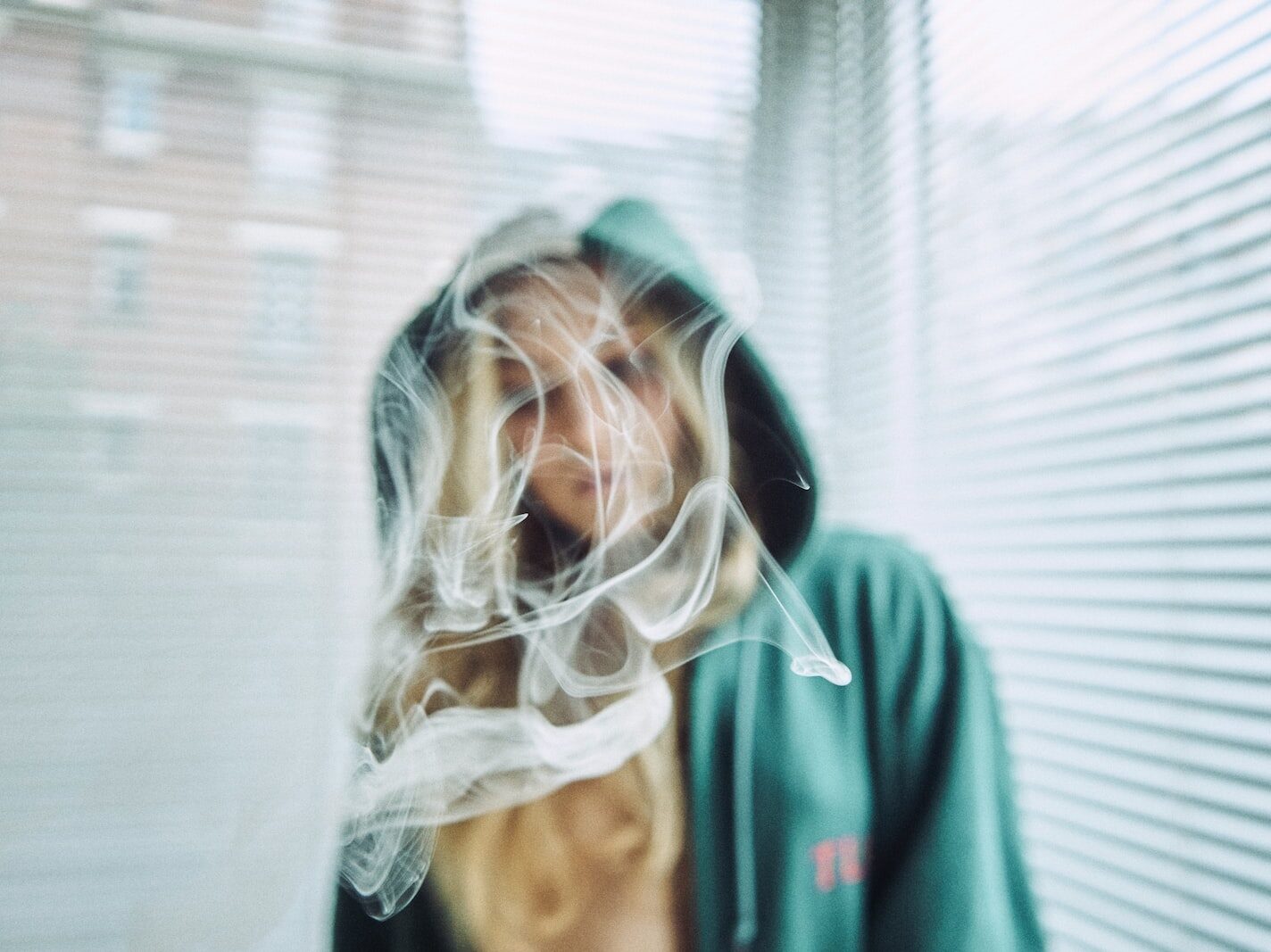 selective focus photography of smoke