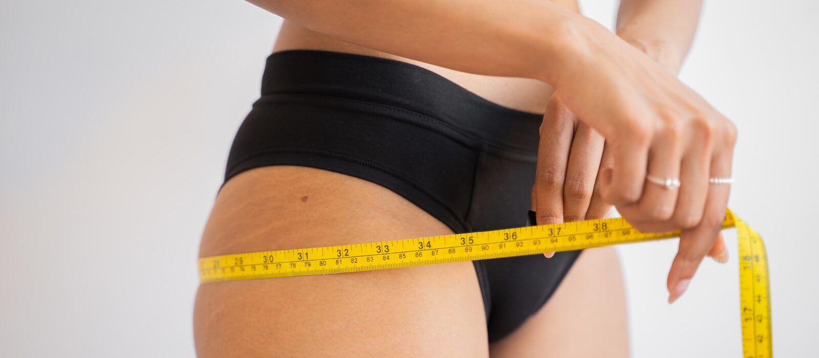 topless woman with black panty