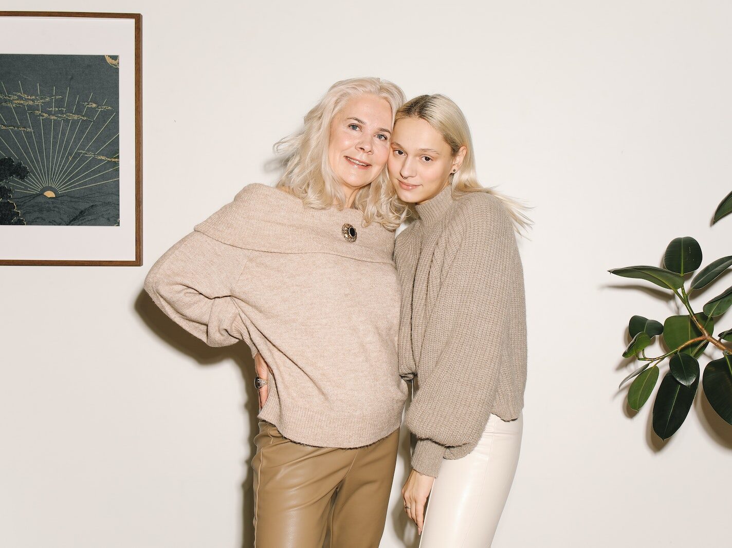 Photo Of A Lovely Mother And Daughter