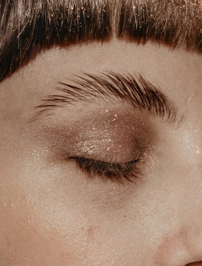 Persons Eye in Close Up Photography