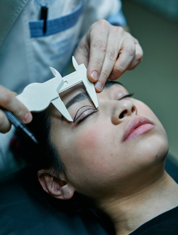 Free stock photo of asian, blepharoplasty, caliper