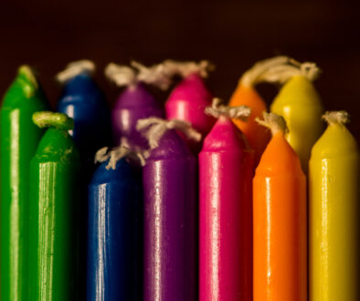 310/366 Colourful Candles