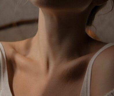 woman in white tank top