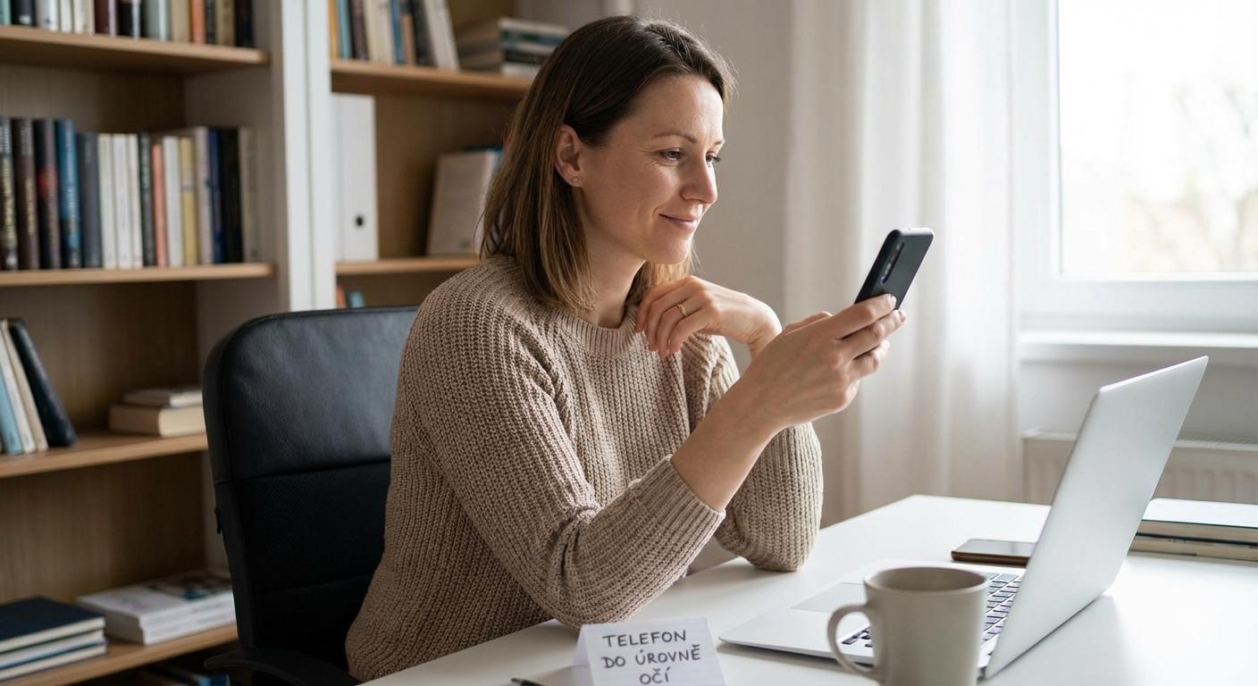 Stylish black and white portrait of a woman posing confidently with a choker.