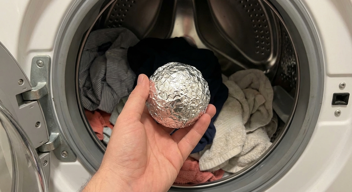 Black and white image of industrial washing machines in a retro style laundry facility.