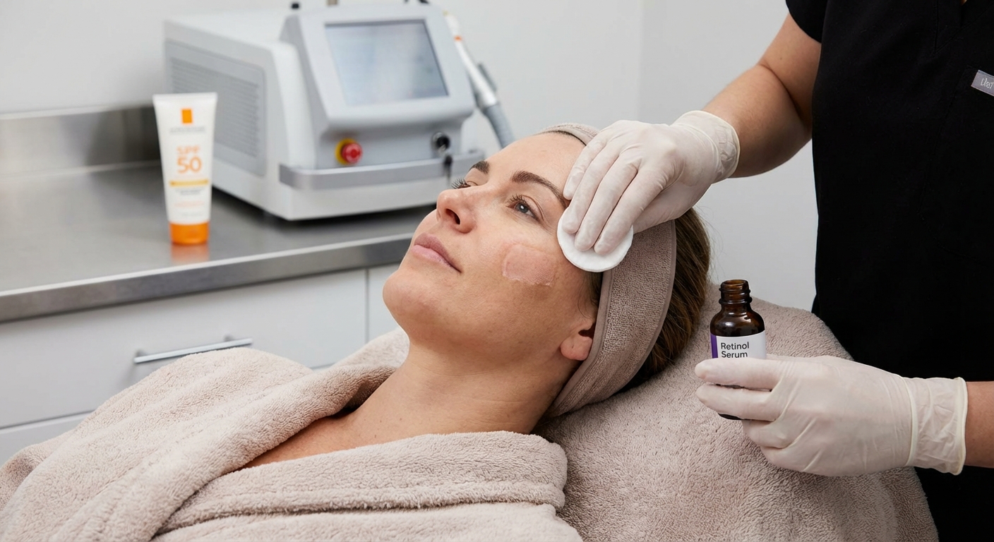 Two Sesderma Retises 0.50 skincare tubes displayed on a pink background, highlighting anti-aging cream.