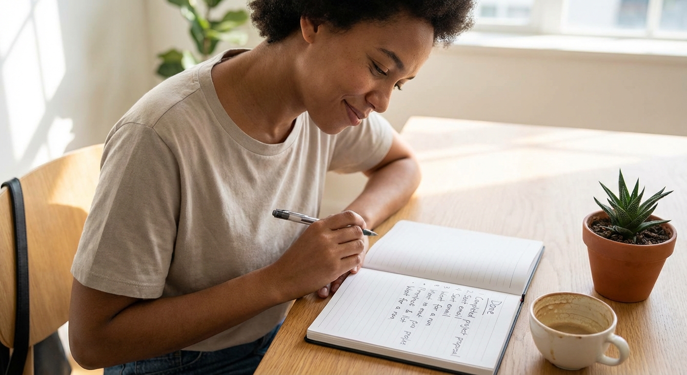 Creative poster promoting ADHD awareness and mindfulness practices.