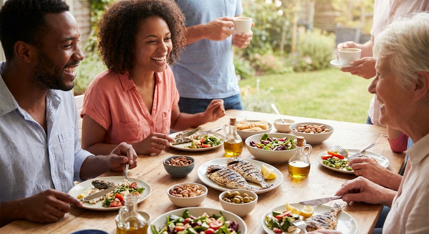 A young man sleeping on a white table with an open textbook, depicting study fatigue.