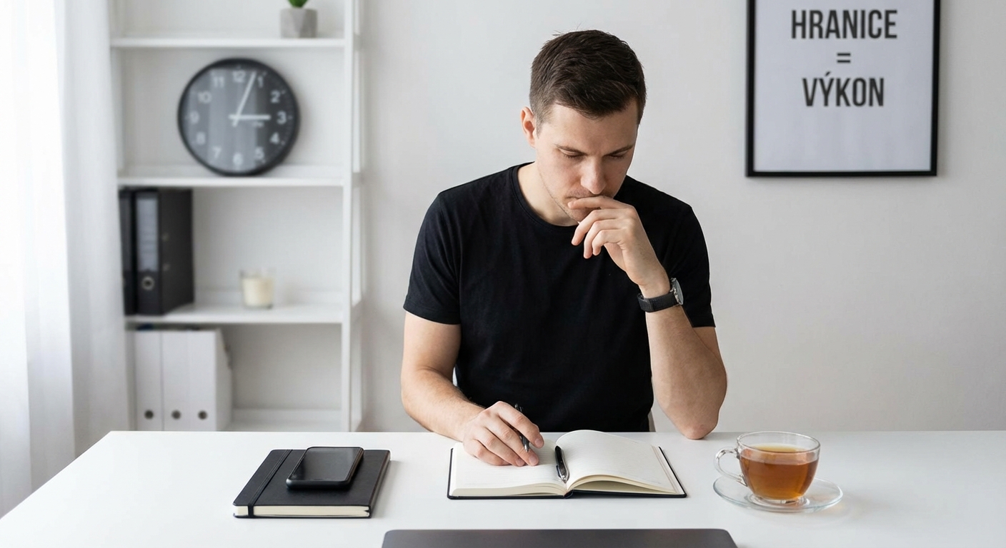 African American woman stressed at office desk with colleagues nearby, conveying workplace pressure.