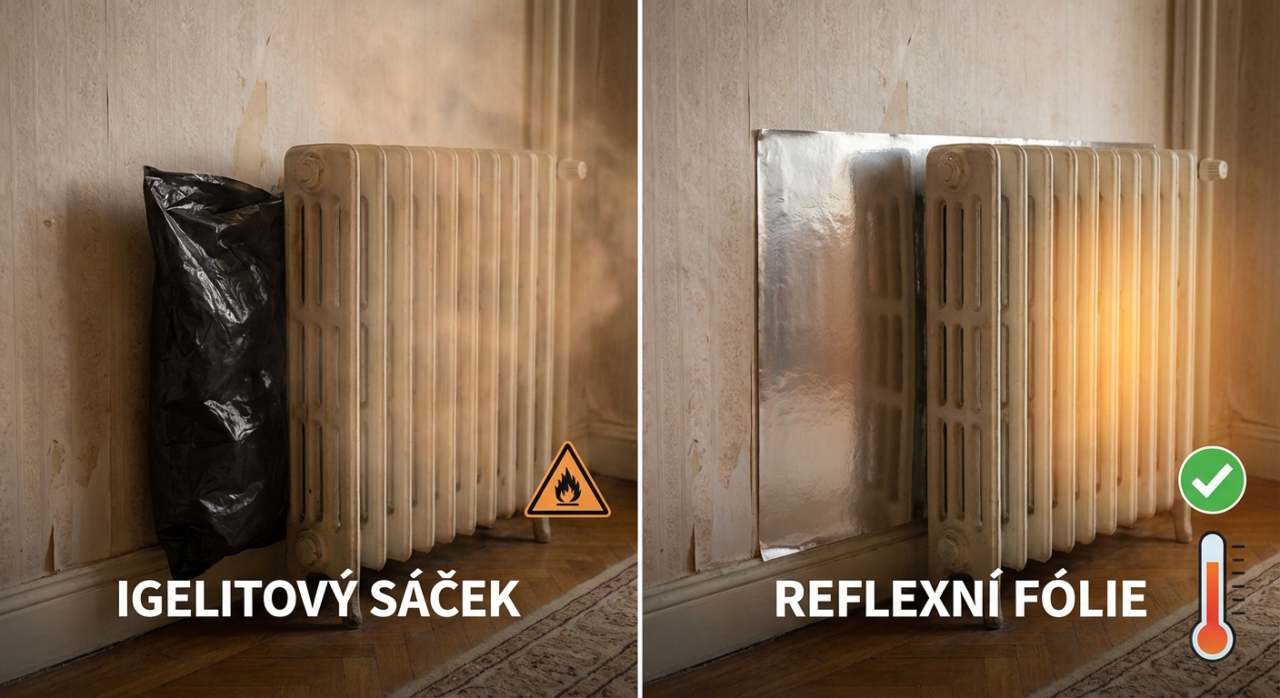 A classic white metal radiator on a plain wall, showcasing minimalist interior design.