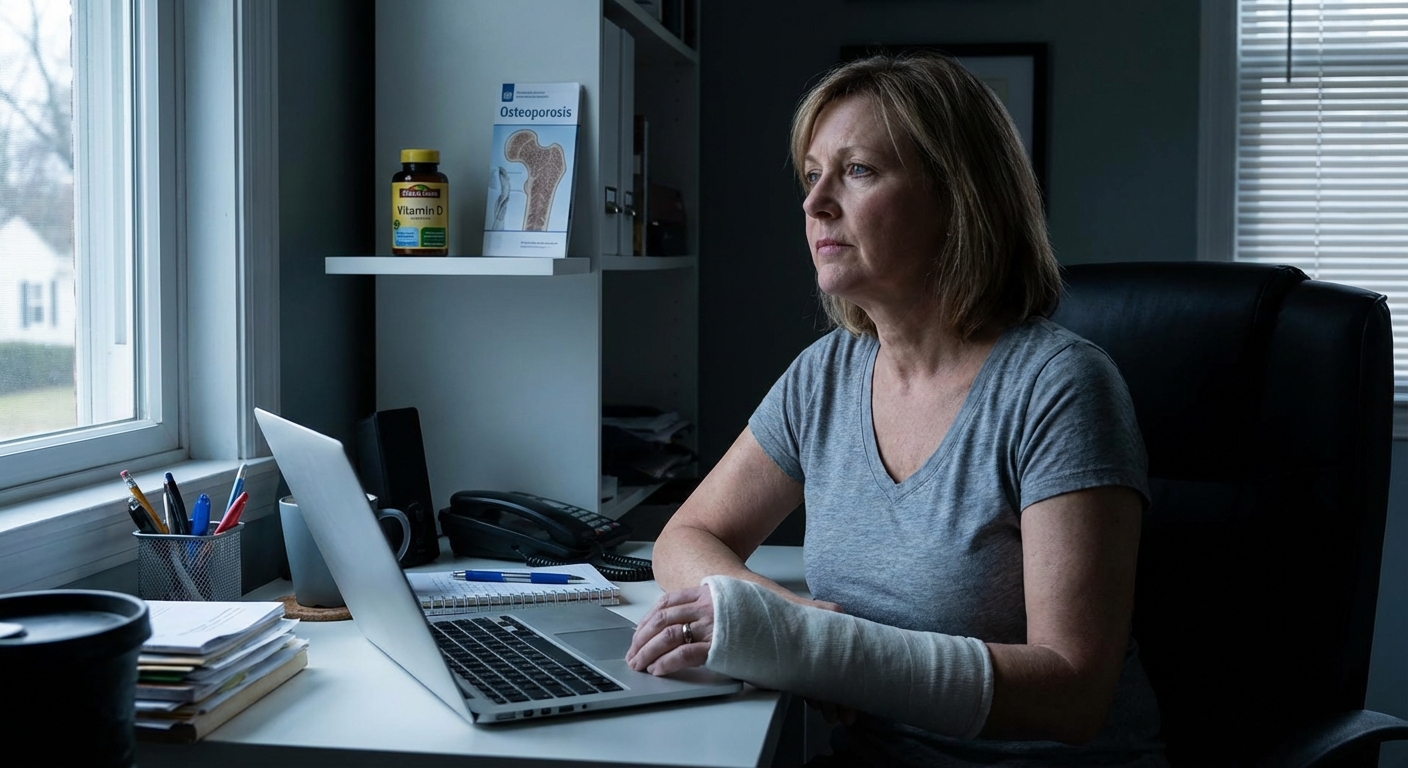 African American woman experiencing headache, holding forehead in discomfort indoors.