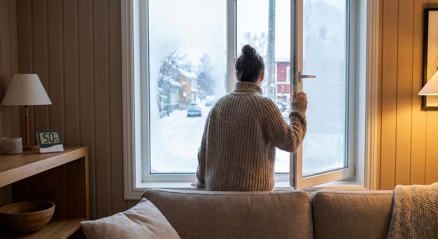 A relaxed African American man sleeping in bed wearing a black sleep mask, promoting restful sleep.