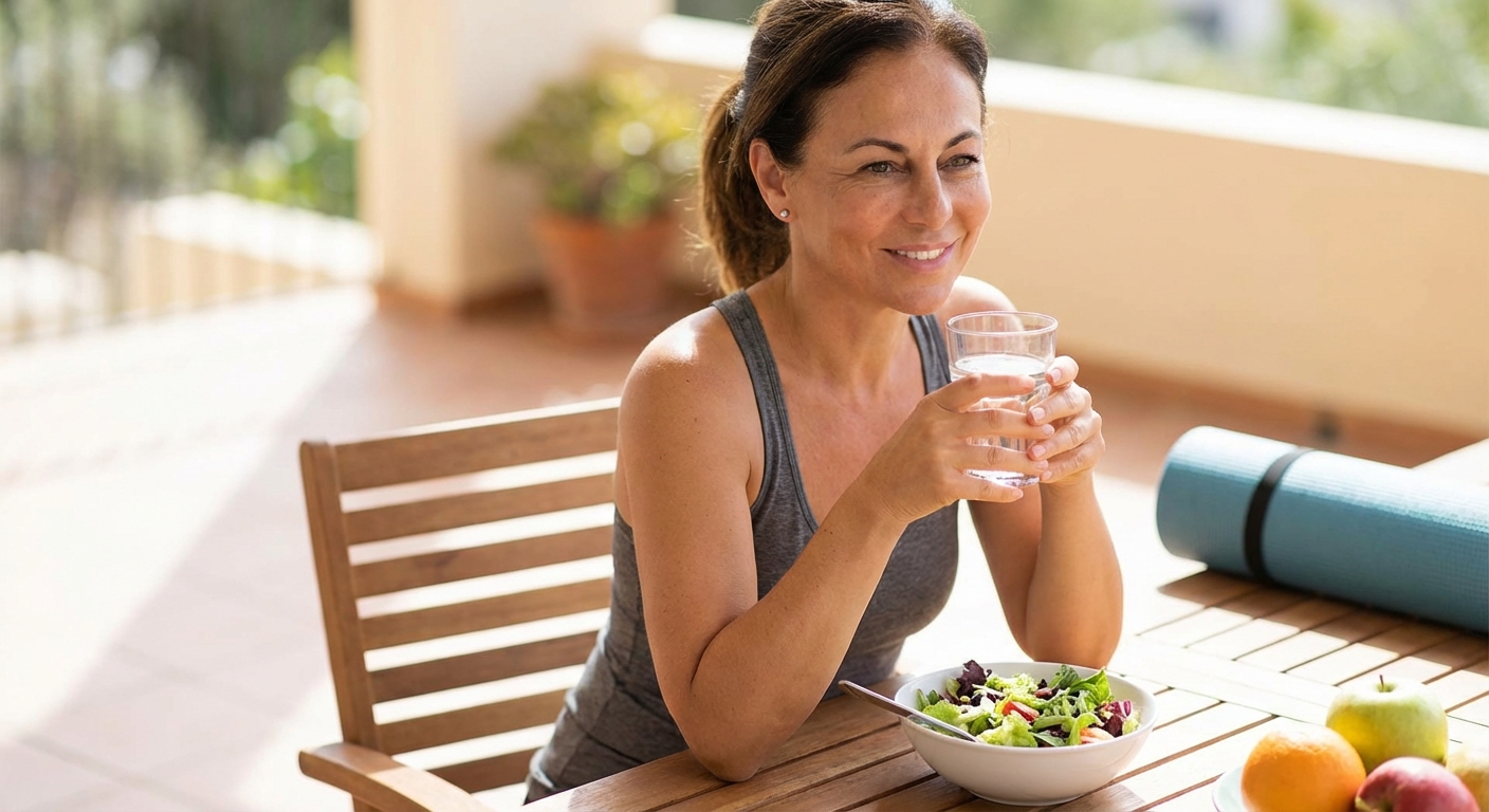 A skincare specialist conducting a facial treatment on a client in a peaceful spa setting.