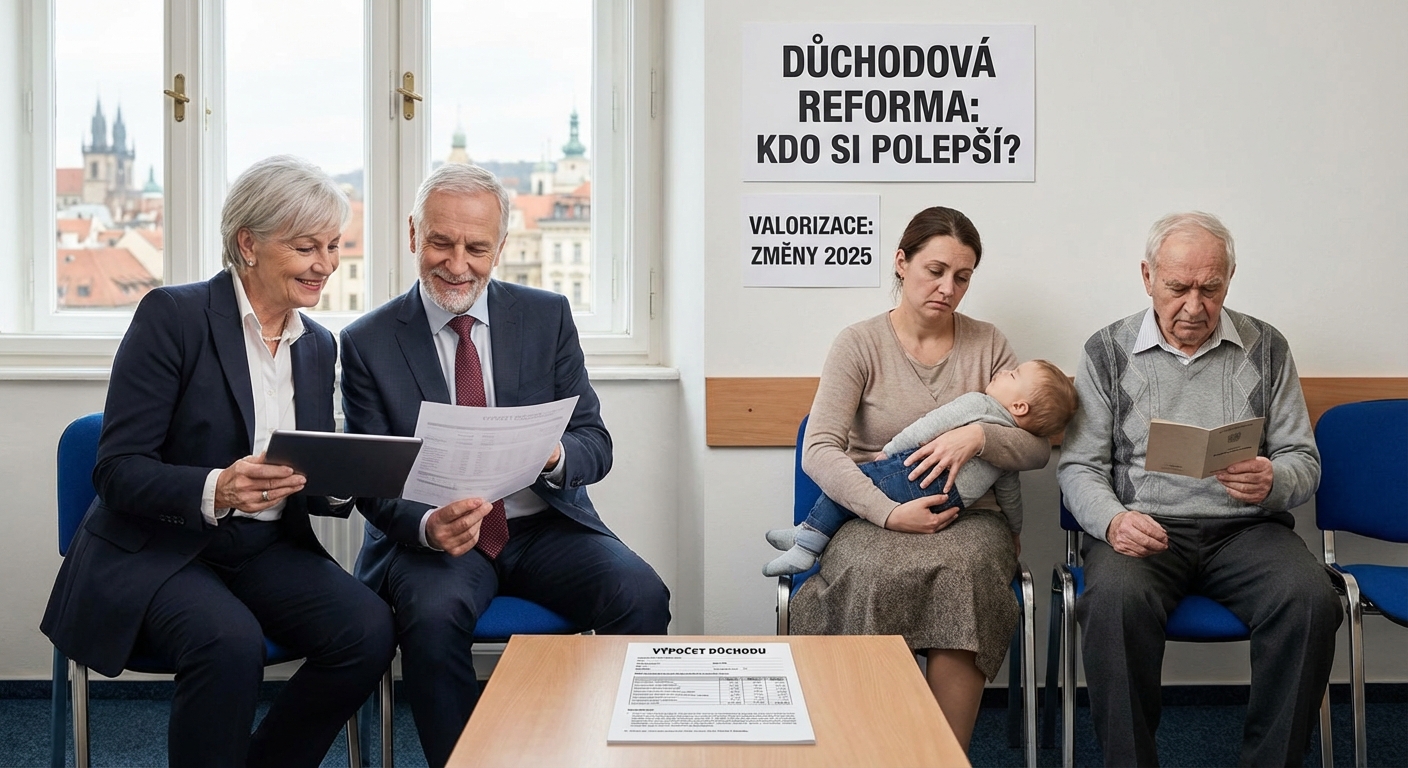 A business meeting between an elderly client and a consultant discussing documents at an office table.