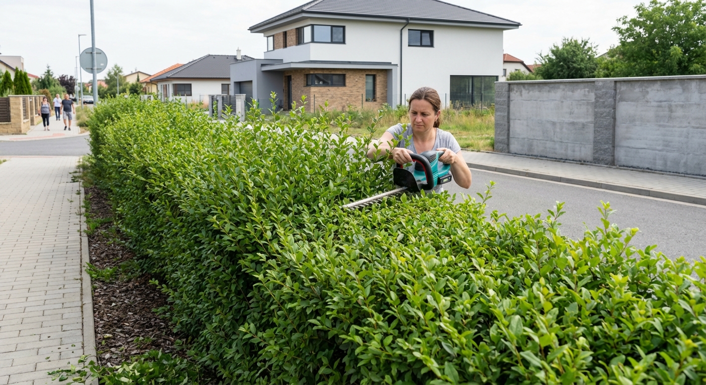 Close-up of dark green leaves creating a lush, textured background.