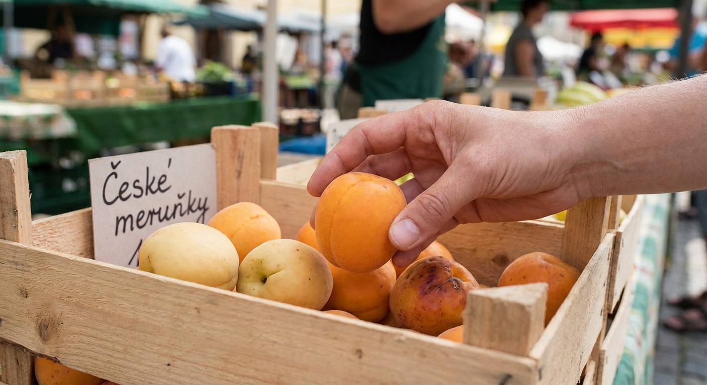 Vibrant sunlit apricots showcasing their natural color and texture.