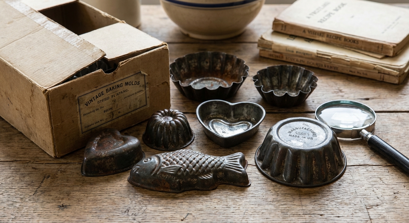 A classic tin filled with biscuits, creating a vintage and cozy feel.