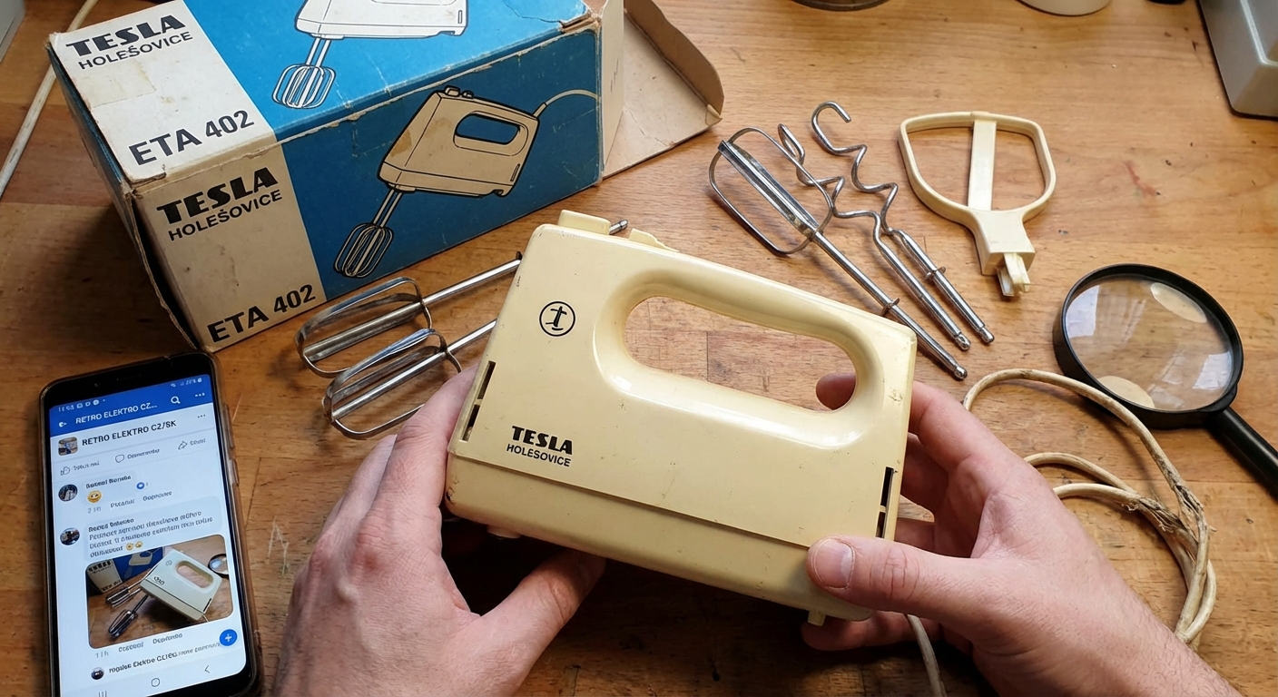 Detailed shot of a turquoise stand mixer with a whisk attachment and glass bowl, ideal for baking.