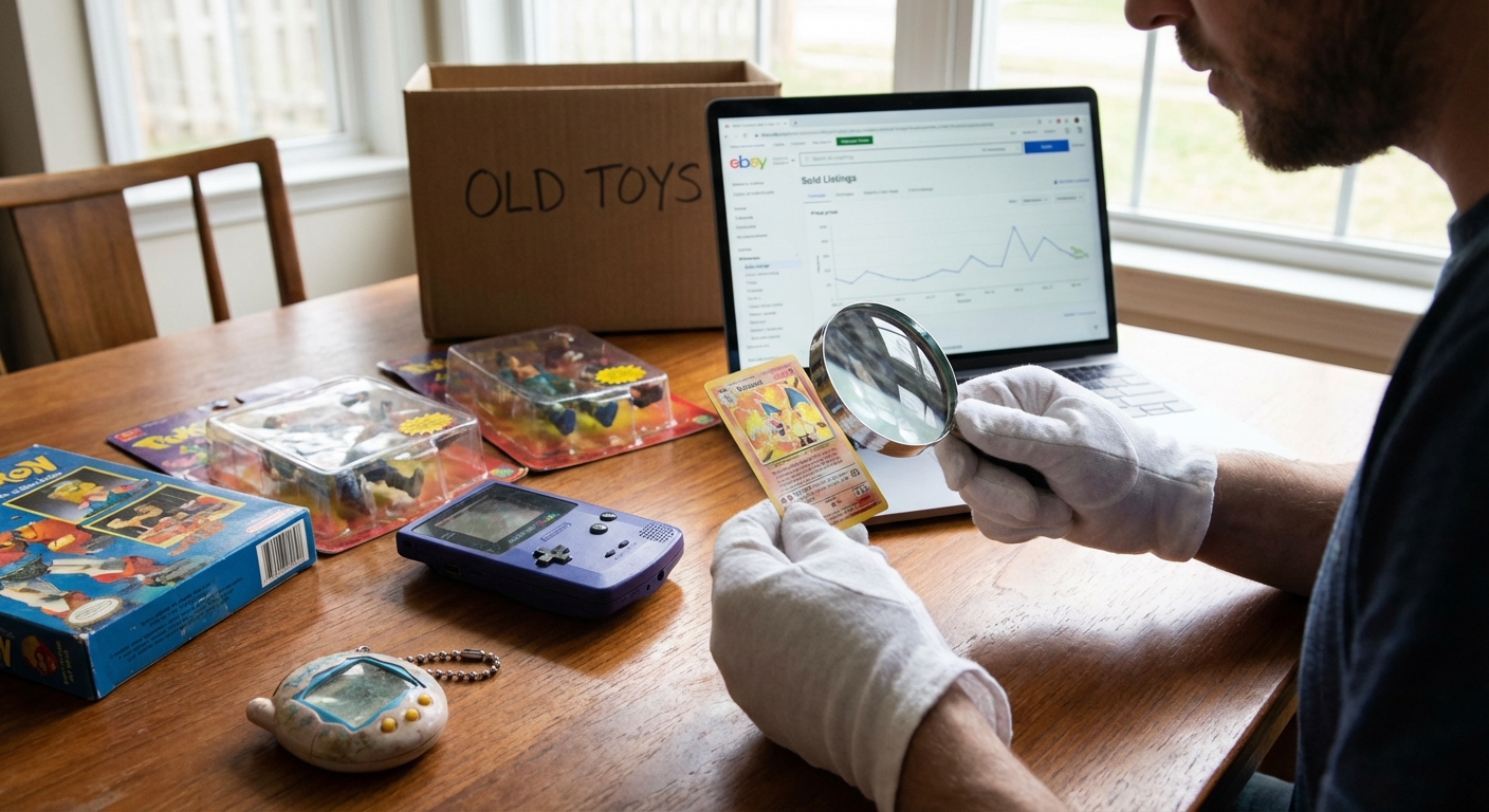 A close-up view of Yu-Gi-Oh! trading cards in a display case showcasing rare and collectible cards.