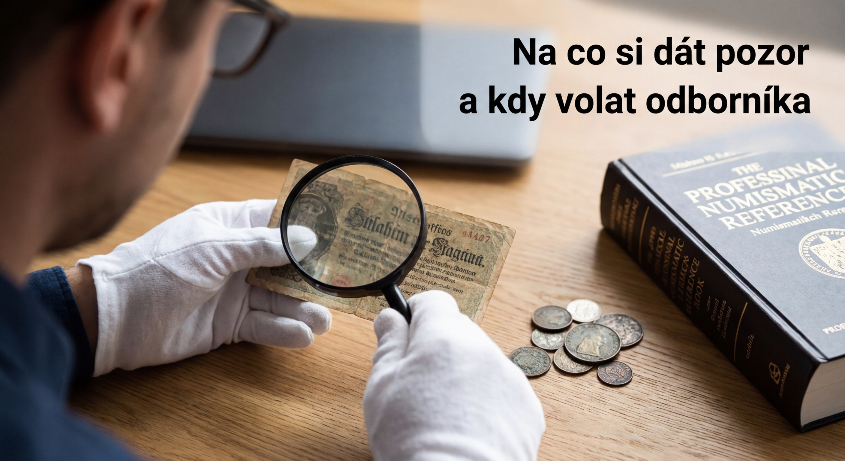 Overhead shot of gold coins on a brown surface against a yellow background.