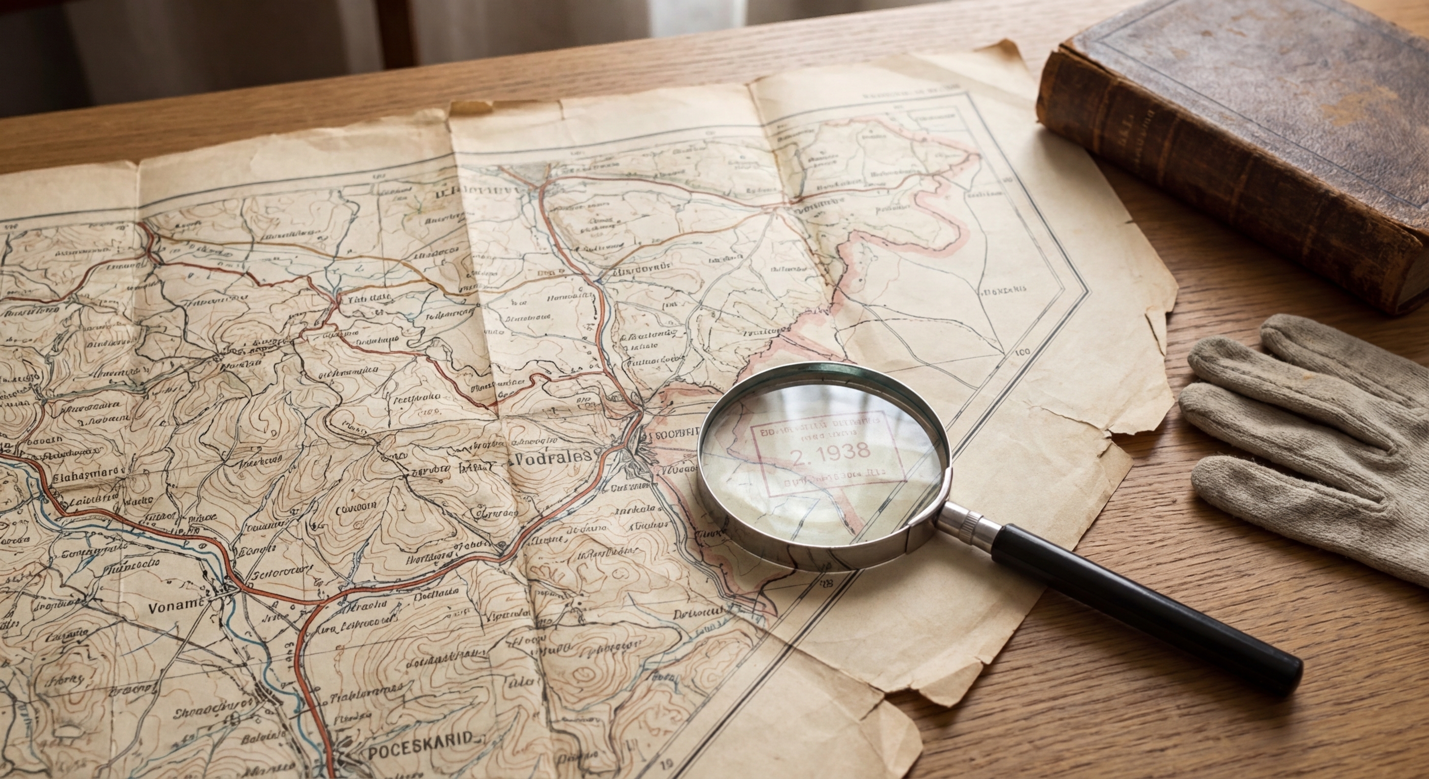 A collection of vintage maps scattered for exploring world journeys and discoveries.