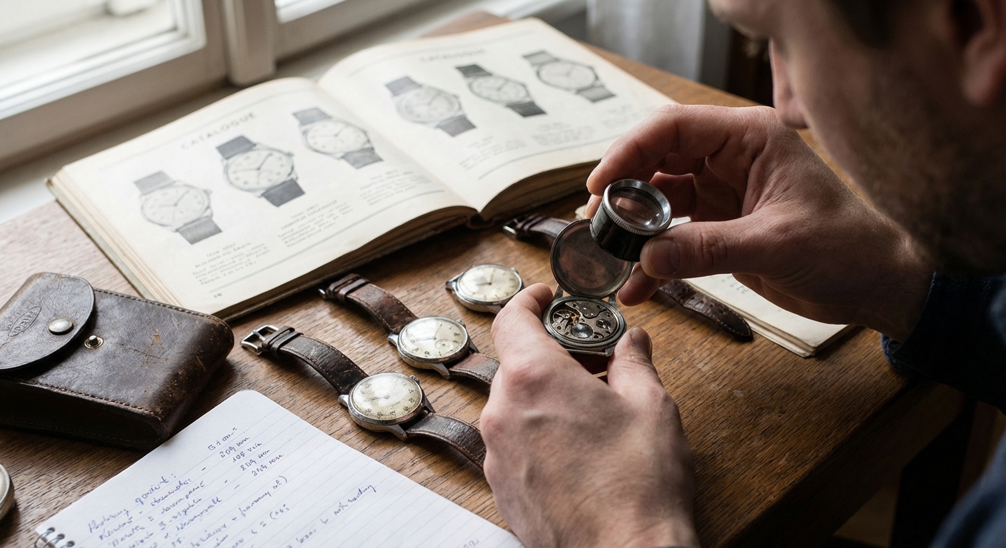 Detailed close-up of a vintage pocket watch showcasing its intricate gold mechanical gears.