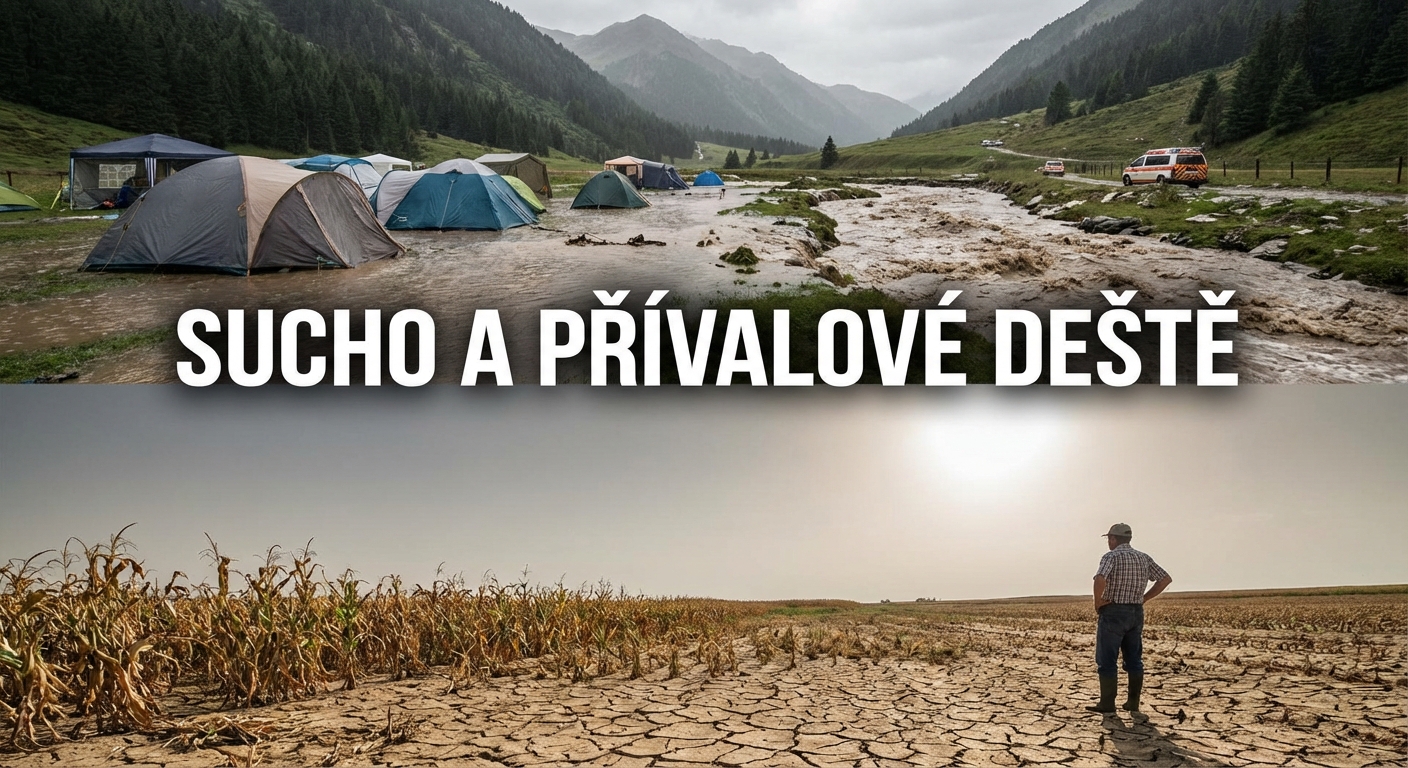 A powerful lightning storm captures the skyline as the sun sets, creating a dramatic urban scene.