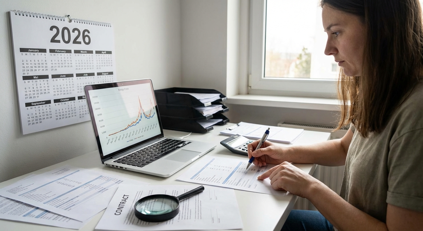 Two people pointing at financial details on a document, highlighting invoice analysis.