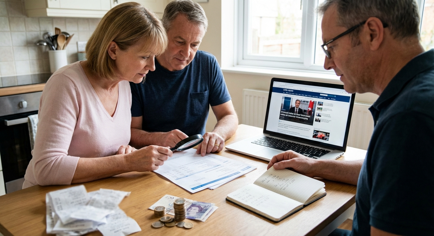 A close-up shot of stacked euro coins with a blurred colorful background, representing financial concepts.