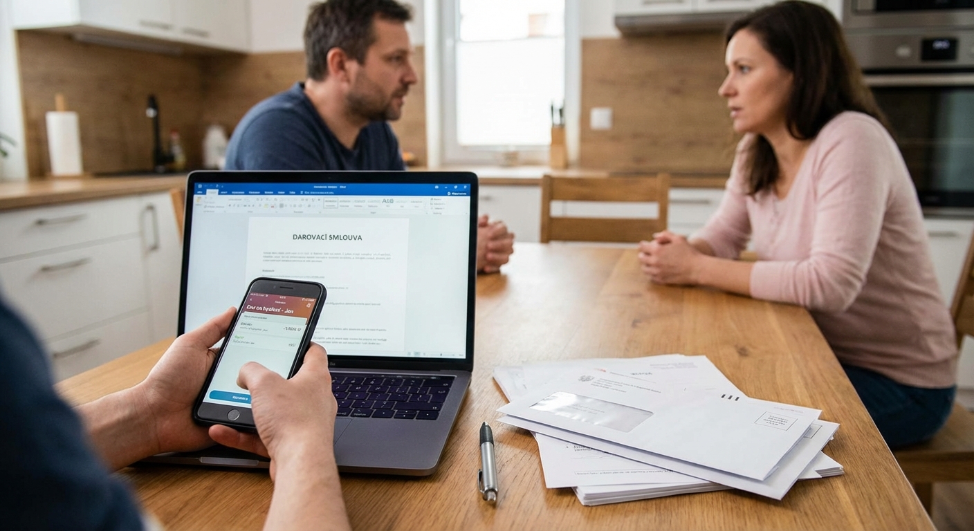 Close-up of a platinum credit card agreement document on a wooden desk.