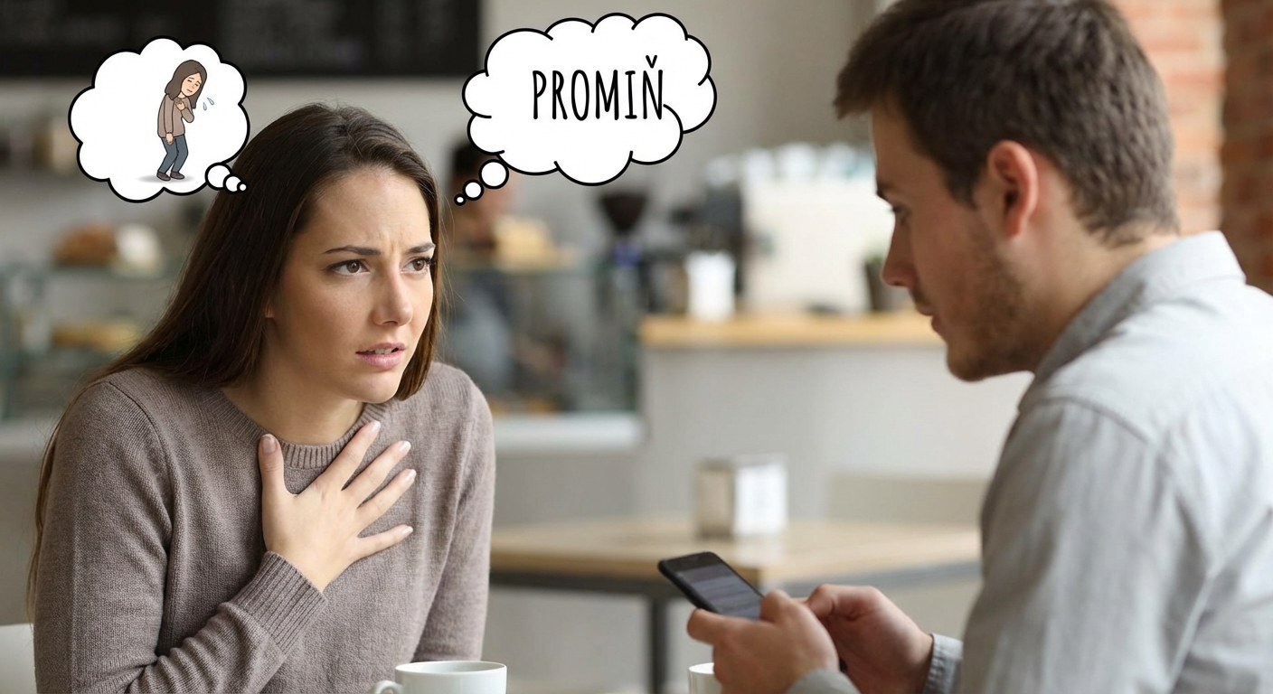 Two women indoors having a conversation, displaying signs of disagreement and stress.