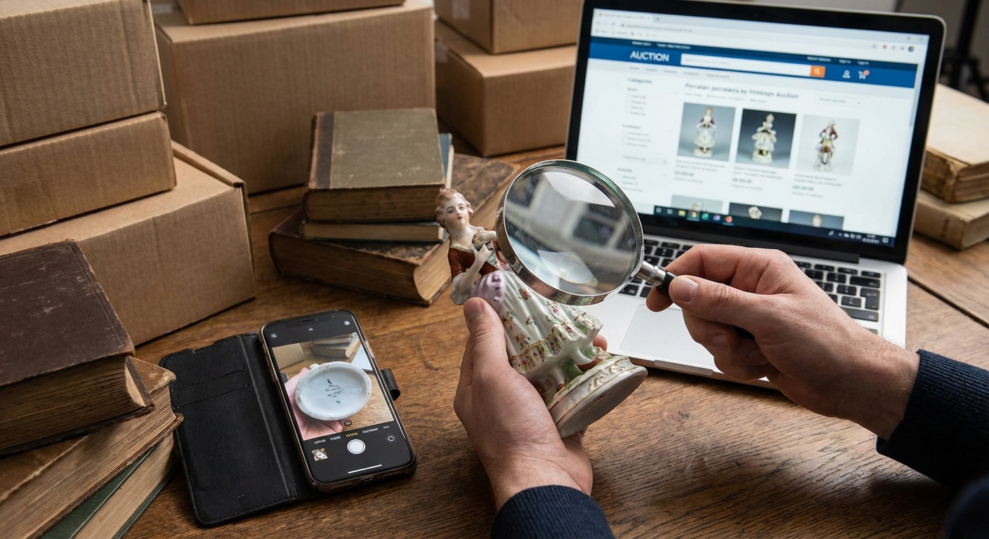Black and white image of a graceful figurine with a bokeh backdrop.