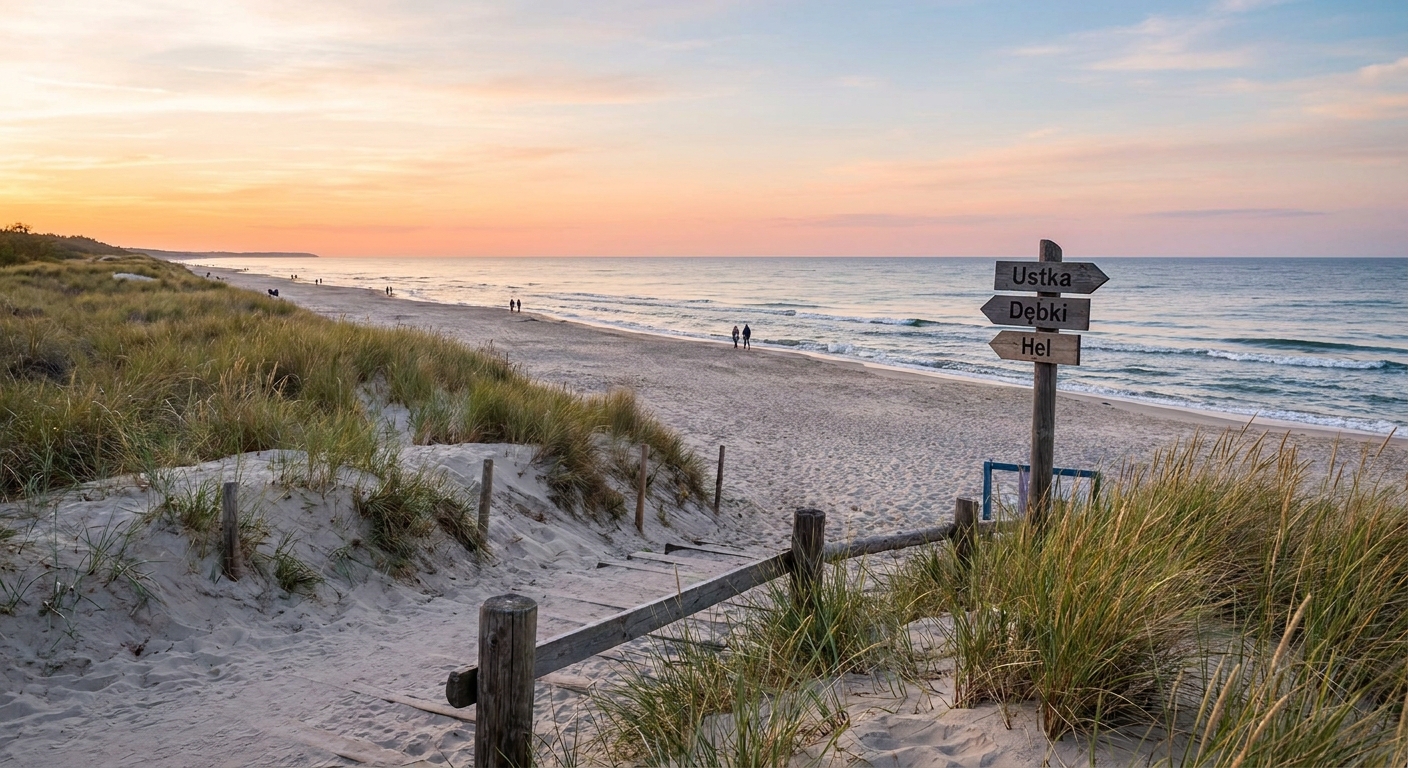 Ani Albánie, ani Černá Hora. Češi v roce 2026 objevili skrytý ráj v Polsku, kde jsou pláže jako v Karibiku